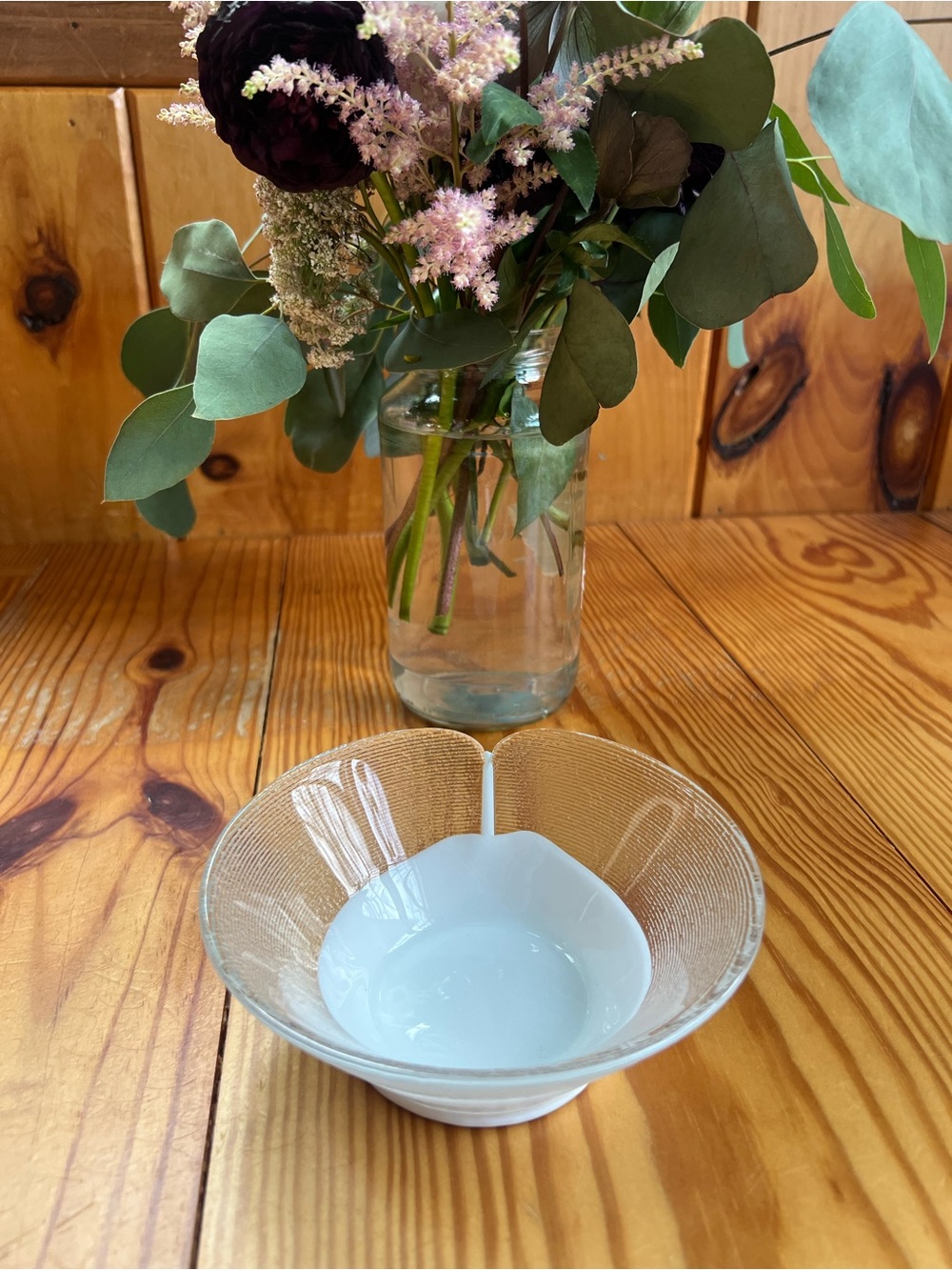Jiří Šuhájek for Crystalex Nový Bor Czech glass stingray bowl